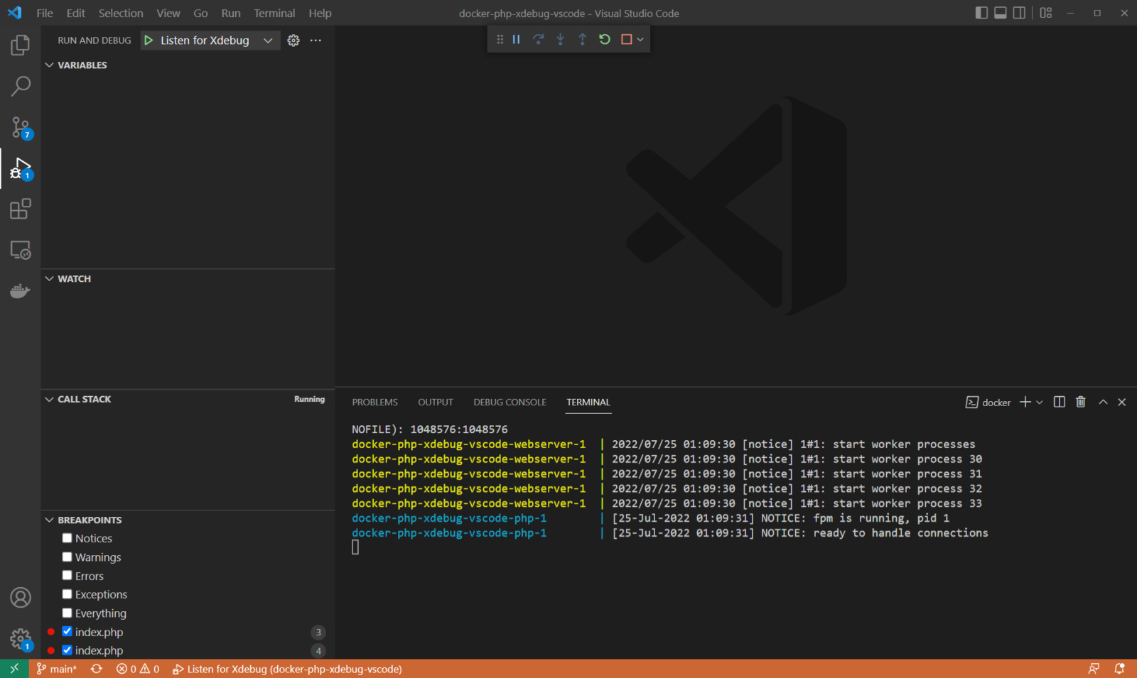 Debugging PHP with XDEBUG 3 in Docker with VSCode ( Visual Studio Code ...